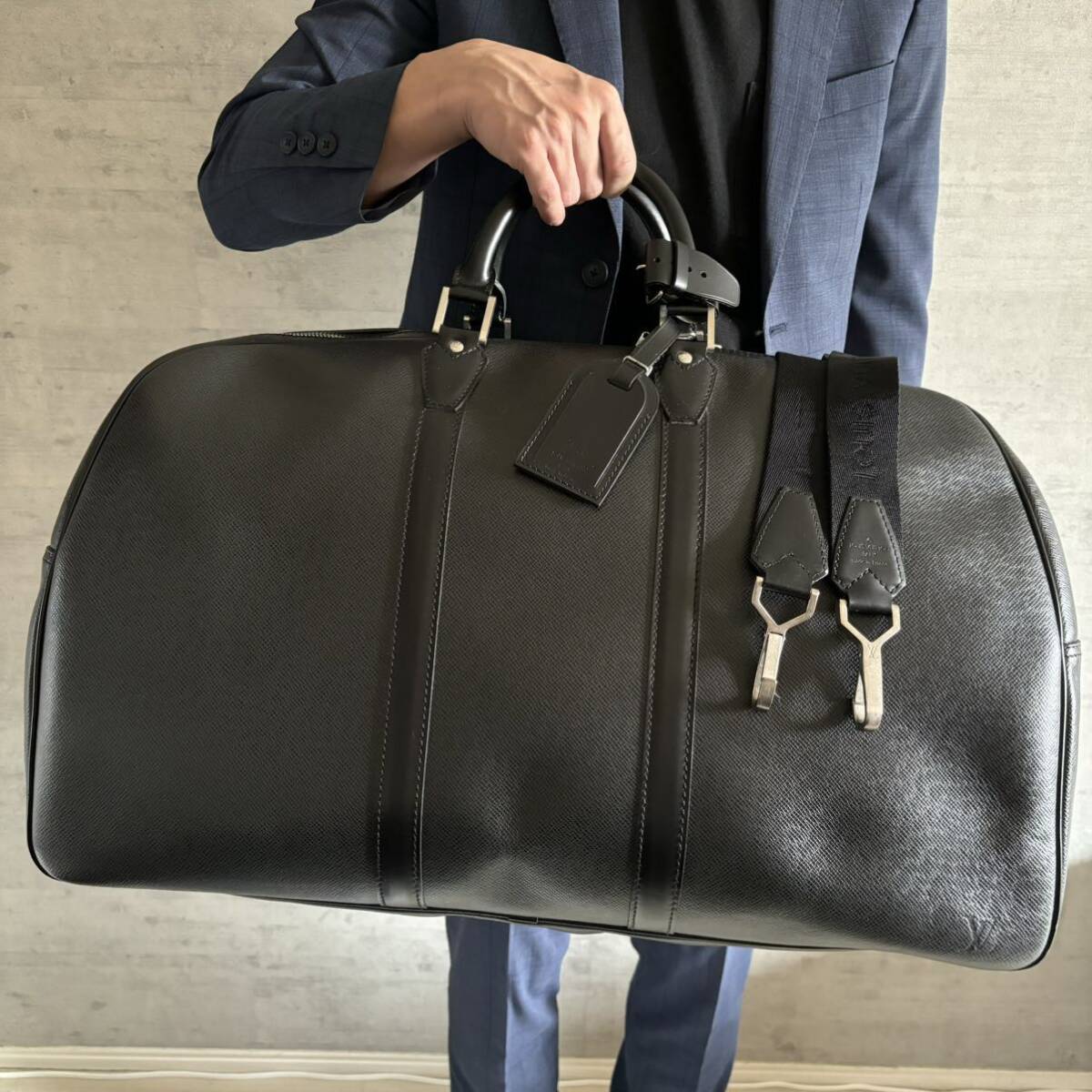 【美品】ルイヴィトン ボストンバッグ　タイガ ケンダルPM エピセア　タグ 良品】LOUIS VUITTON ルイヴィトン ボストンバッグ タイガ