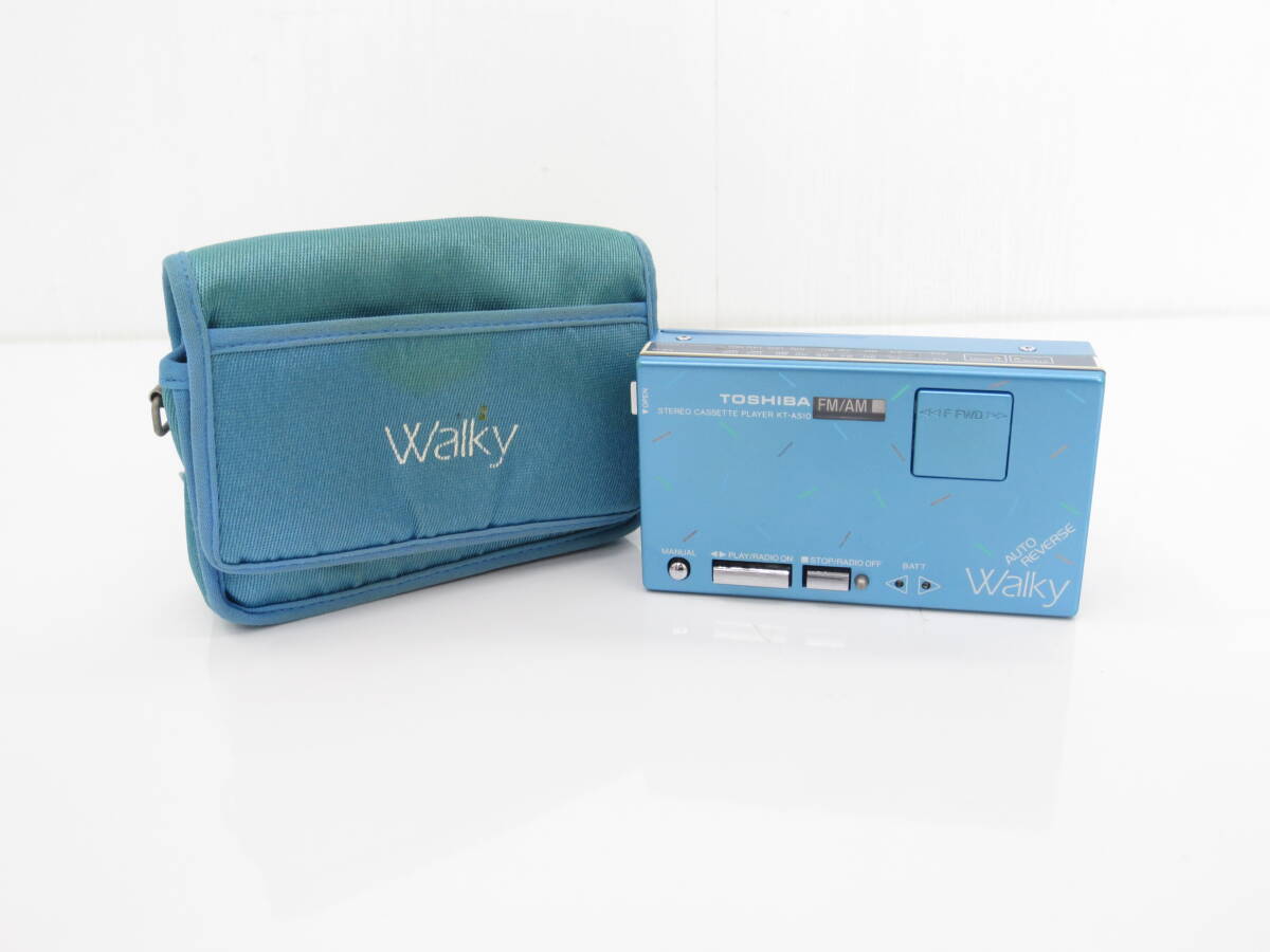 TOSHIBA 東芝 ステレオカセットプレーヤー Walky KT-AS10 TOSHIBA Walky KT-AS10カセットプレーヤー レッドウォークマン - メルカリ