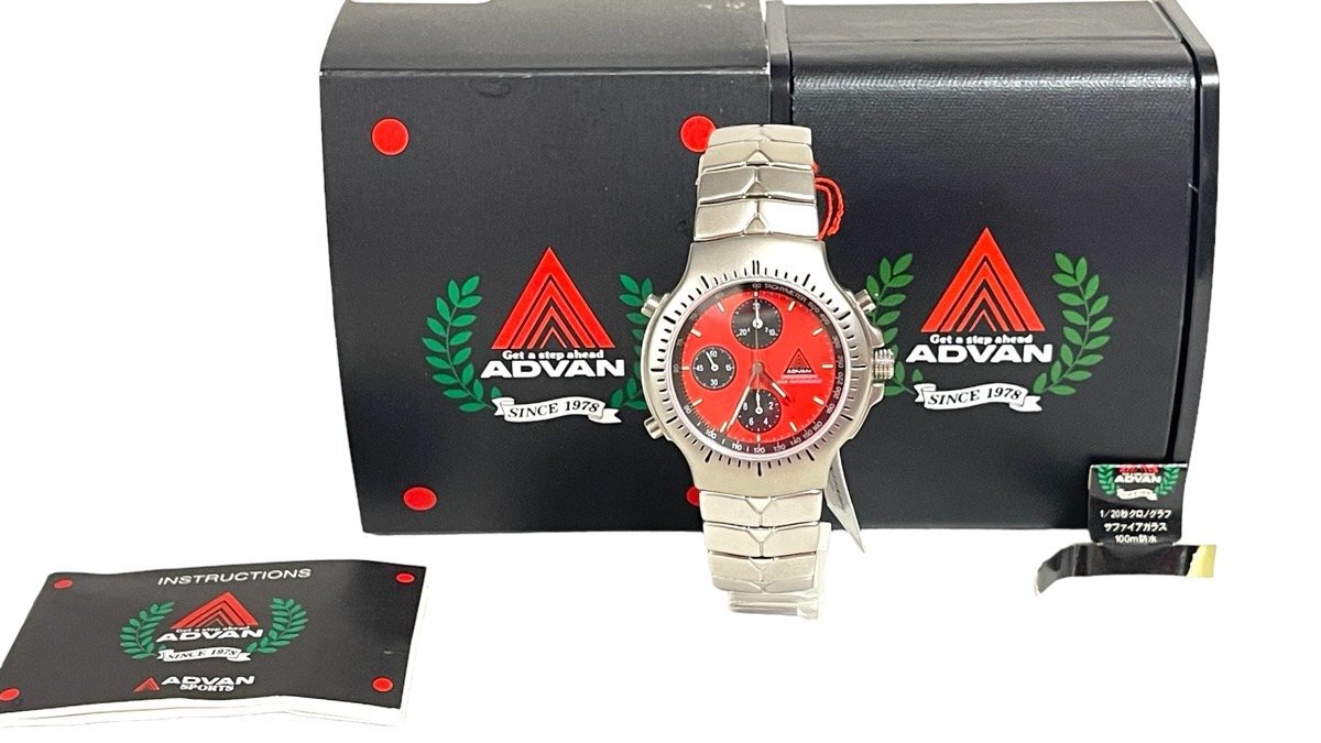 SEIKO アドバン ADR-002 クロノグラフ クォーツ メンズ 時計（未使用 