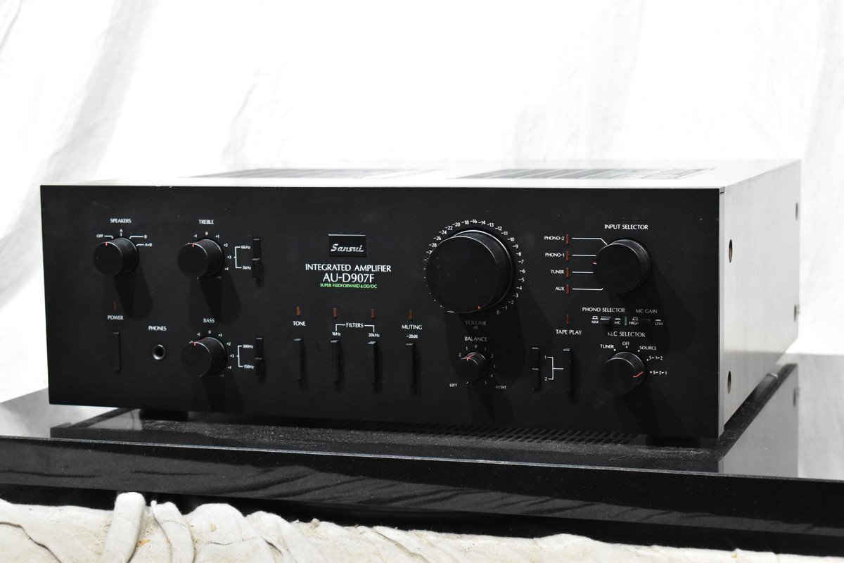 SANSUI AU-707F Extra プリメインアンプ Yahoo!オークション - SANSUI プリメインアンプ AU-D707F EXTRA