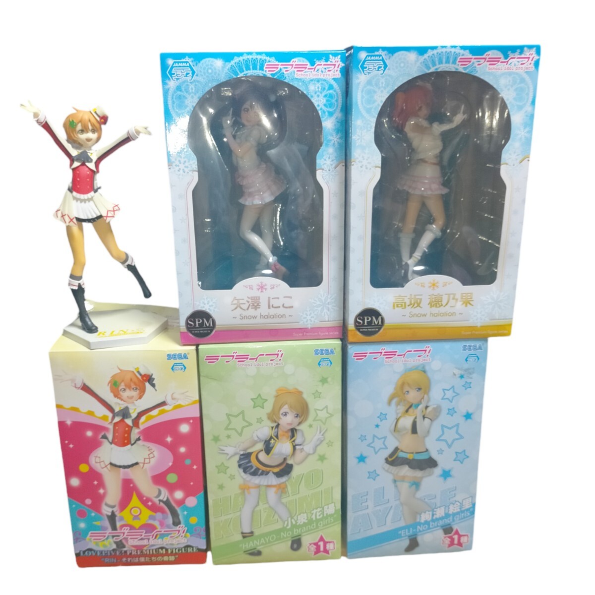 ラブライブ! 穂乃果 ことり 海未 絵里 希 にこ 花陽 凛 真姫 フィギュア ラブライブ! 穂乃果 ことり 海未 絵里 希 にこ 花陽 凛 真姫