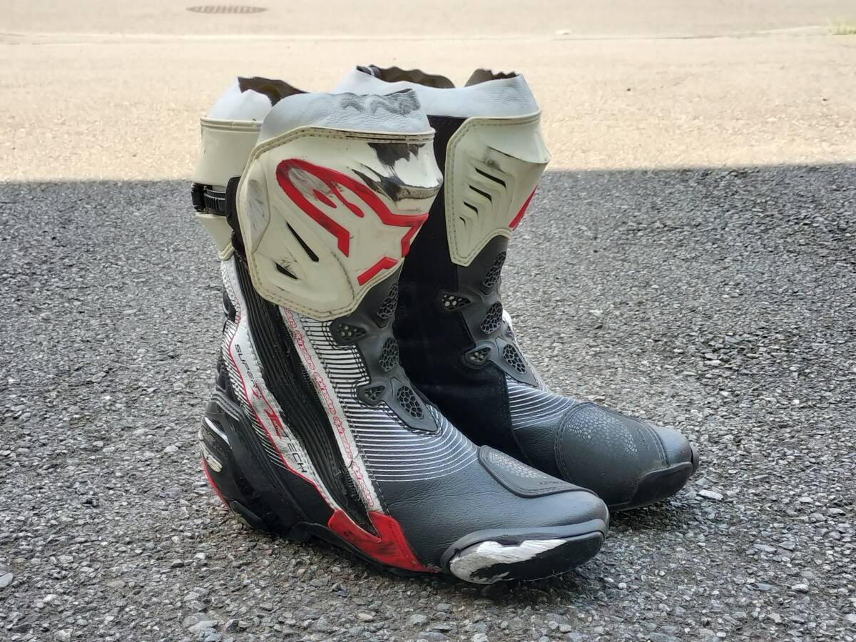 Alpinestars supertech-R レーシングブーツ 26.5cm Alpinestars