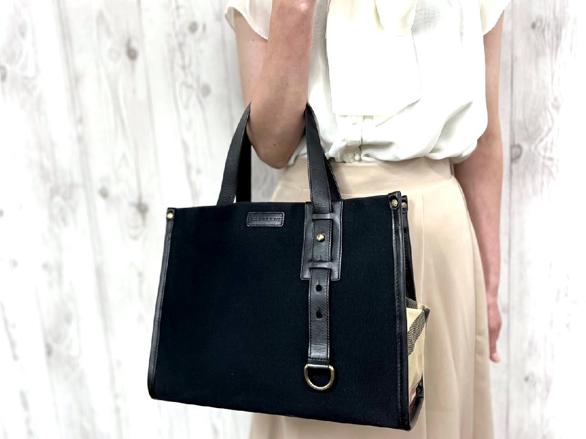 美品✨ BURBERRY バーバリー ボストンバッグ （美品 バーバリー