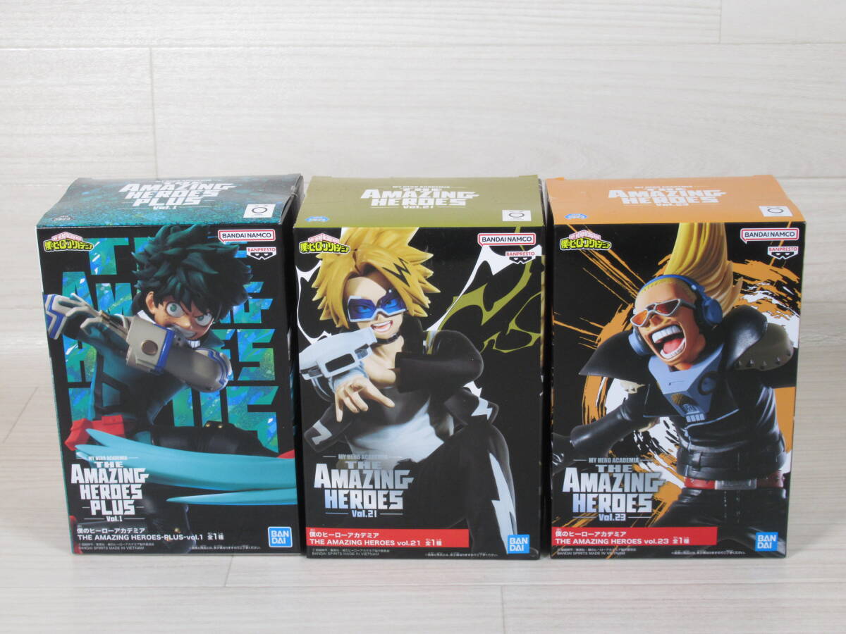 THE AMAZING HEROES PLUS 轟焦凍Ⅲ 爆豪勝己Ⅲ フィギュア THE AMAZING