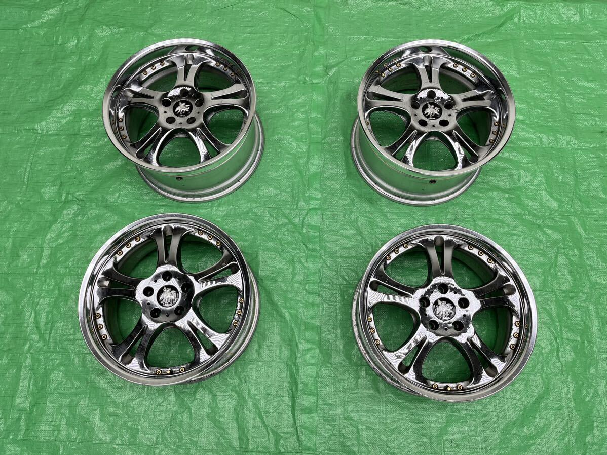 ケルベロス2 18インチ 美品 weds 18インチ ケルベロス2 ボルトセット