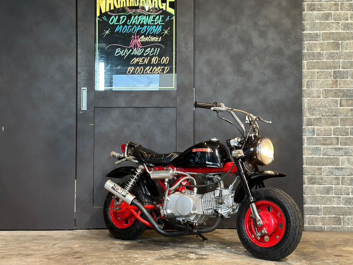 目立った傷や汚れなし】モンキー 車体 検 フルカスタム 125cc