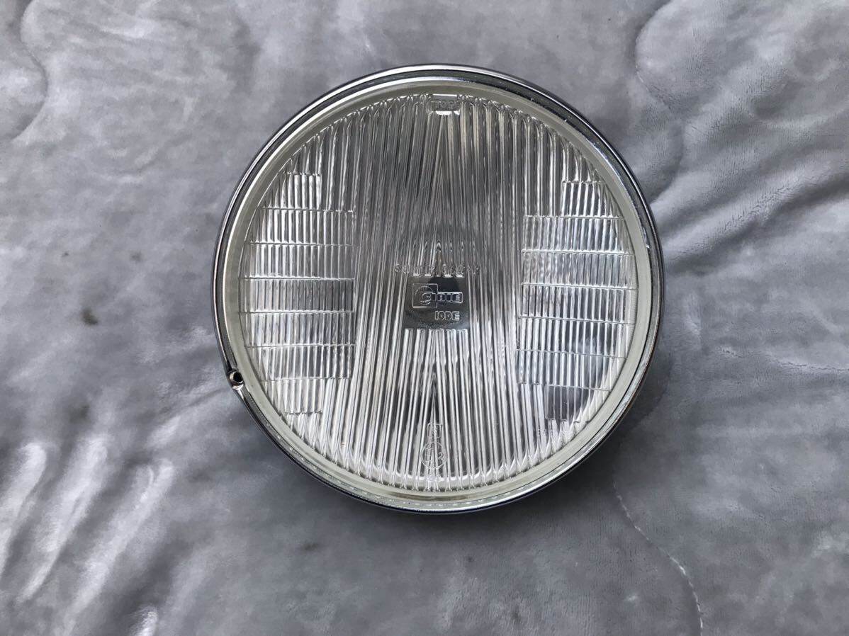 新品/当時物シビエスーパーオスカー凹みレンズ付きヘッドライトASSY