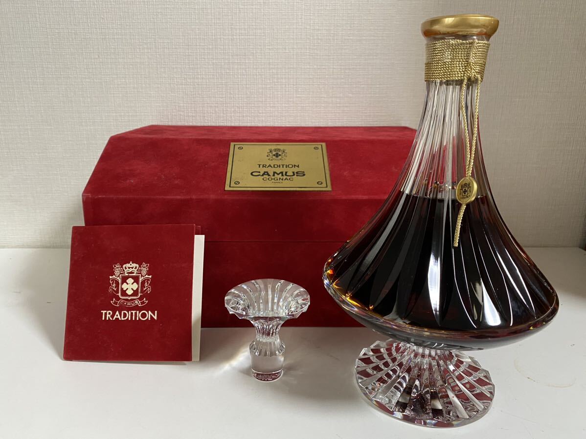 カミュ トラディション バカラ クリスタル 替栓 冊子 化粧箱付き！未