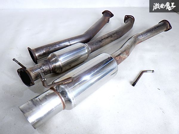 BLITZ NURSPEC マフラー  JZX100チェイサークレスタマークII JZX100チェイサークレスタマークII 黒っぽかっ