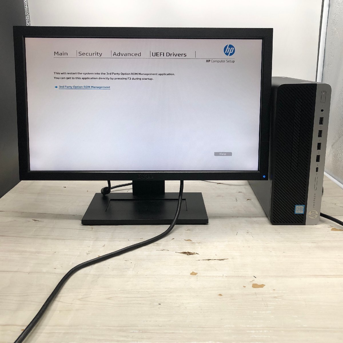 【やや傷や汚れあり】Hewlett-Packard ProDesk 600 G5 SFF Core i5 9500 3.00GHz/8GB ...