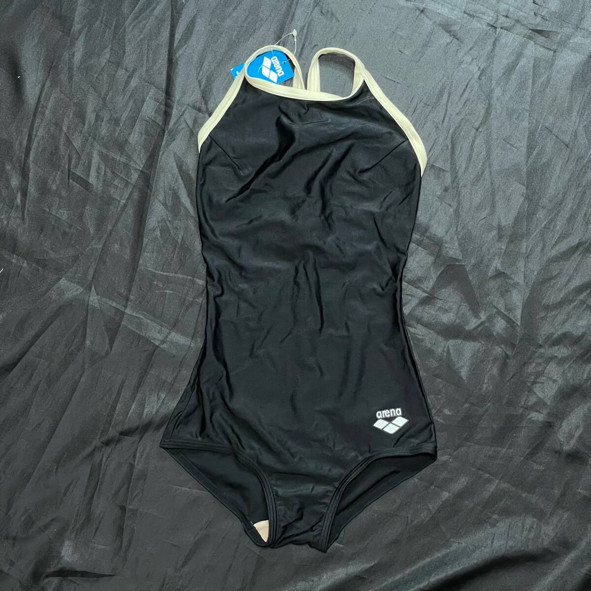 女子 スクール水着 新品 Lサイズ アリーナ ARENA ARN-75W BBK 黒色 ブラック 