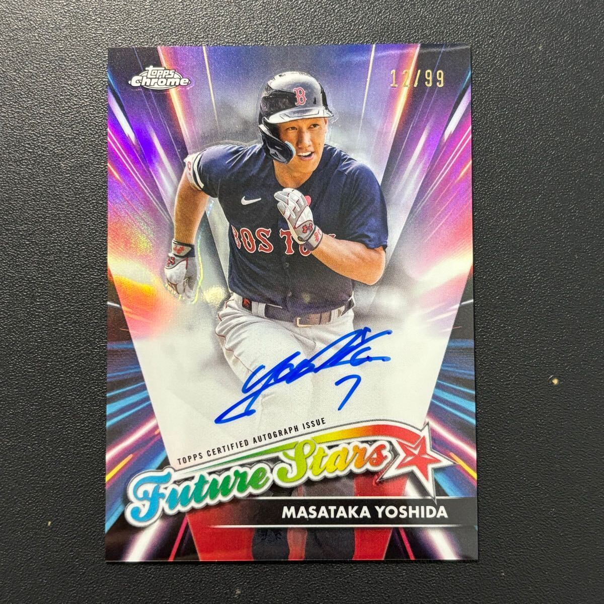 吉田正尚サイン入り木製バット 【公式通販】