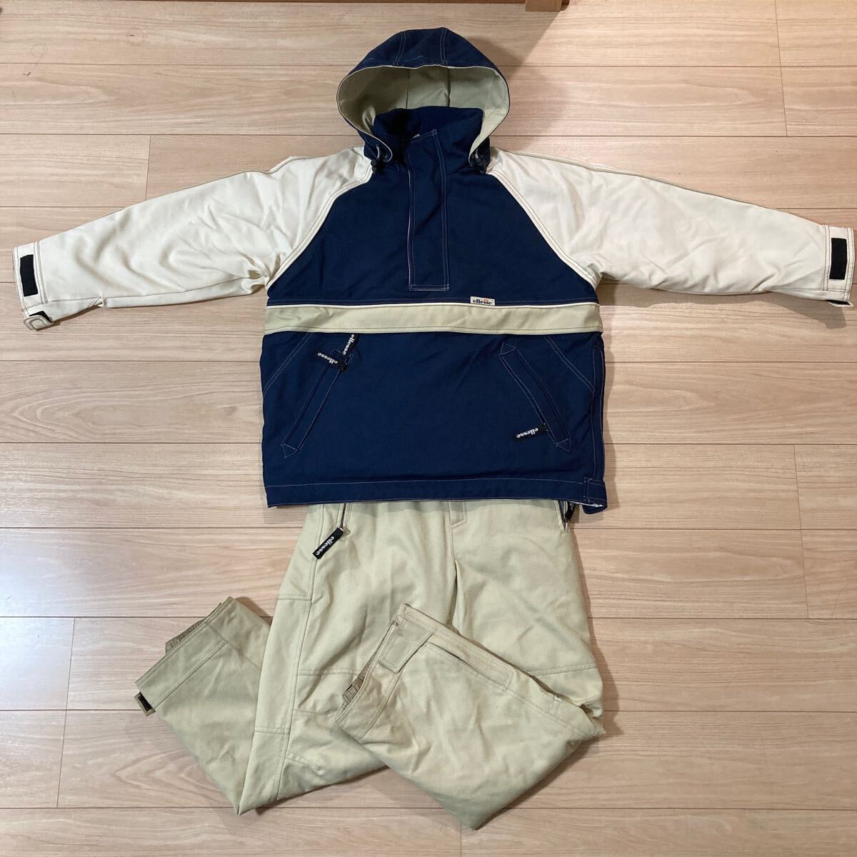 ellesse　スキーウェア　セットアップ　上下　ジャケット　パンツ ellesseスキーウェア上下セット - メルカリ