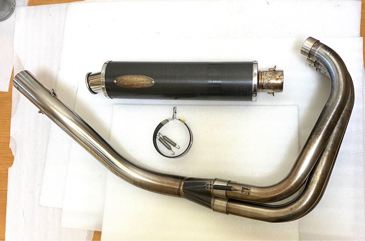 Z400fxモリワキ64π用真鍮インナーバッフル Z400fxモリワキ64π用真鍮