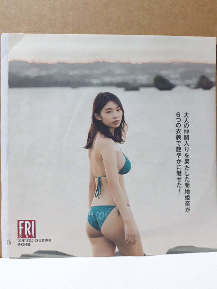 特別付録DVD】菊地姫奈 17歳最後の旅。表紙連動初のソロDVD30分