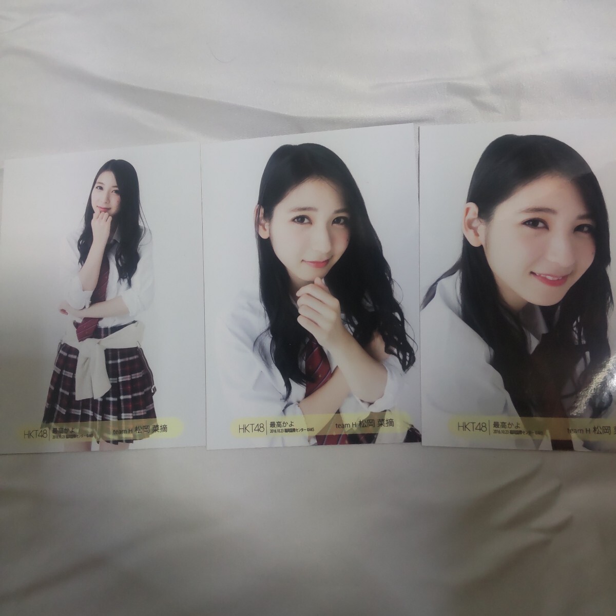 HKT48 松岡菜摘 月別生写真 画像3枚 HKT48 松岡菜摘 月別生写真 画像3枚 ❁⃘ 松岡菜摘 生写真 月別