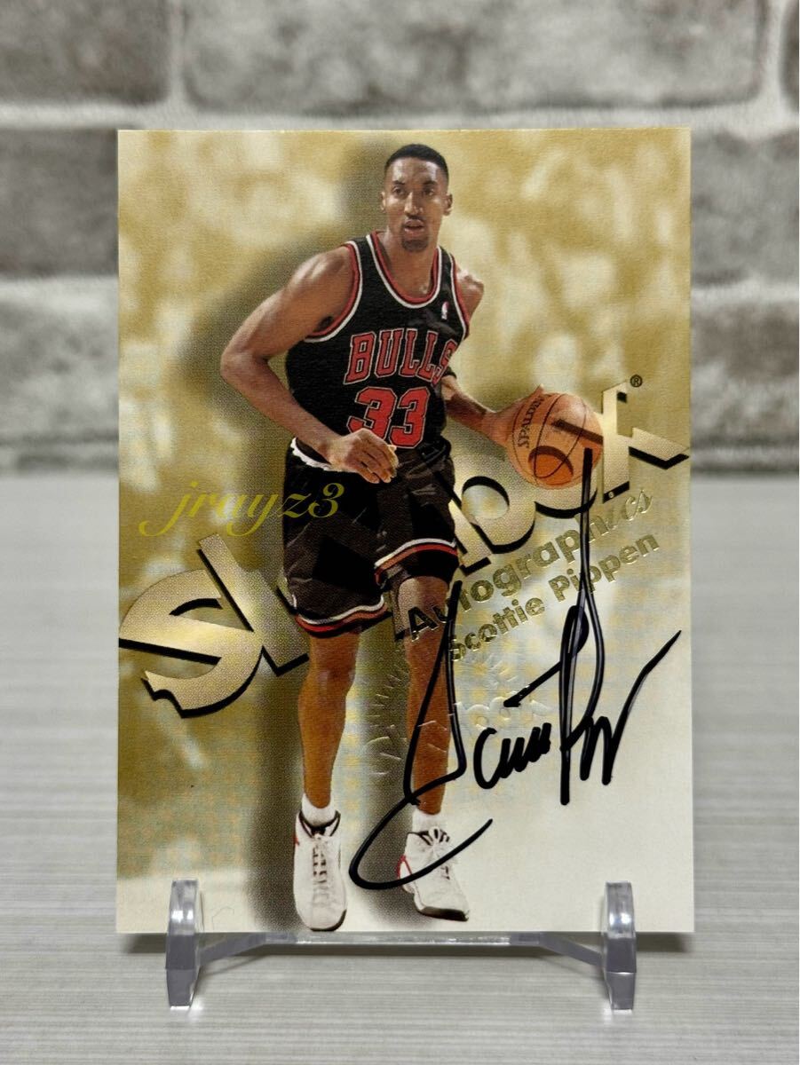 scottie pippen AUTO サイン ピッペン TOPPS 【公式通販】
