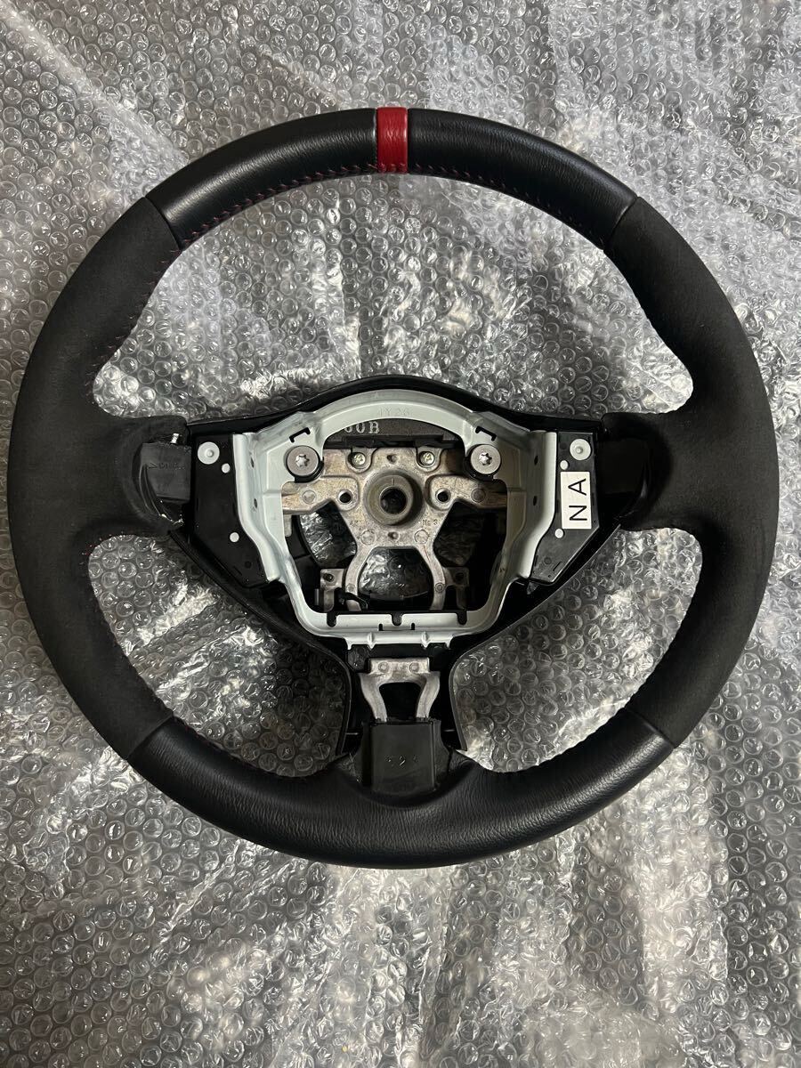 NISSAN日産S130Z フェアレディZ 純正ステアリング 赤 ハンドル当時物