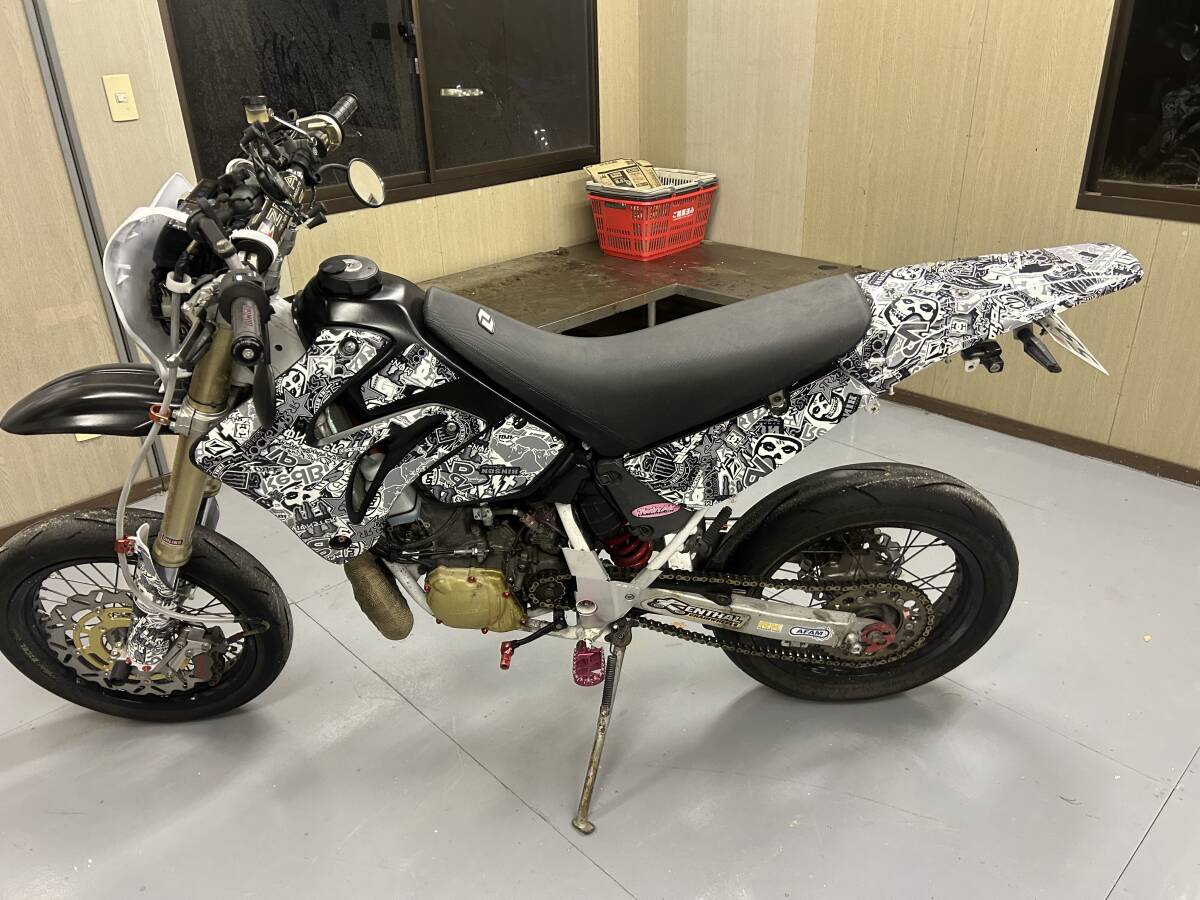 HONDA crm80.50外装セット！タンク内サビ無し！ CRM80用外装セット