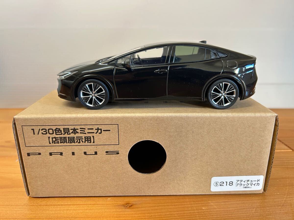 トヨタ プリウス ミニカー 黒 プリウス ミニカー トヨタ プリウス ミニカー 黒1/30 プリウス