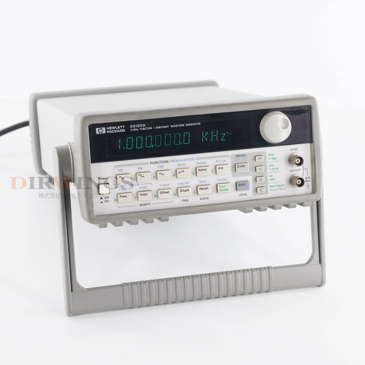 【やや傷や汚れあり】[JB] 保証なし 33120A hp 15MHz Agilent アジレント Keysight キーサイト ...