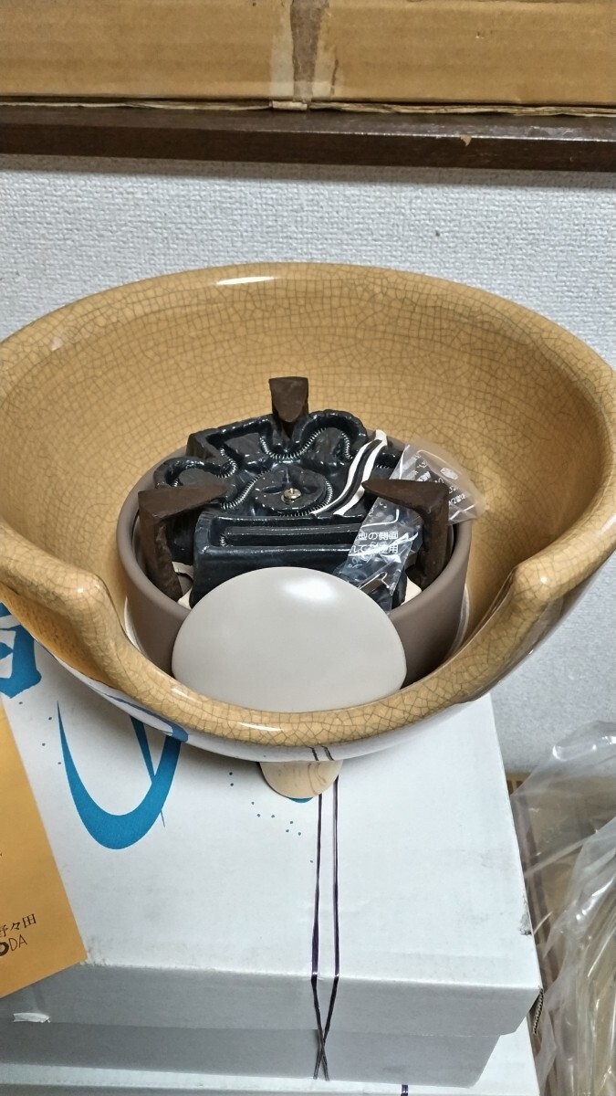 野々田 風炉型電熱器 S86567 創巧 野々田 風炉型電熱器 F412 白さつま