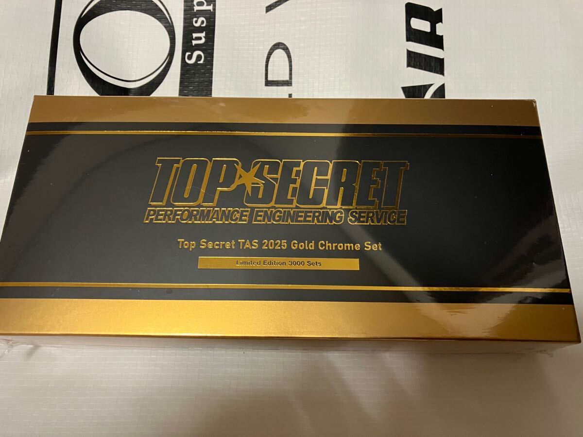 minigt TOP SECRET もがく Gold Chrome Set 3台