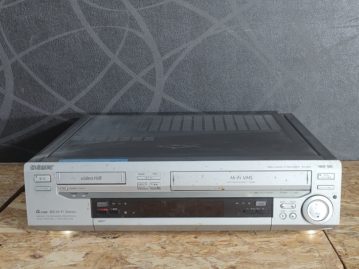 SONY Hi-Fi VHS ビデオデッキ wv-bw3 【公式通販】 ソニー WV-BW3