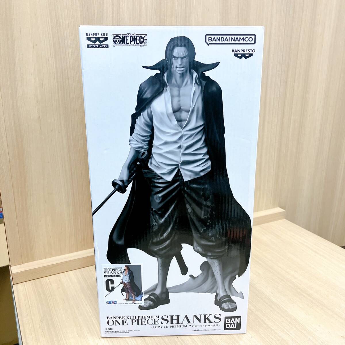 バンプレくじ PREMIUM ワンピース シャンクス A賞　ブラシカラー ワンピース-シャンクス A賞 ブラシカラー バンプレくじ PREMIUM