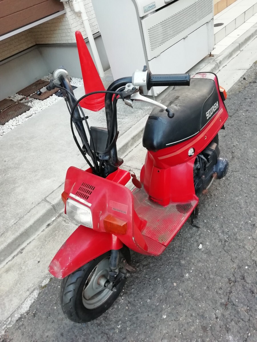 ジャンク ホンダ スカッシュ レストアベース 部品取りで