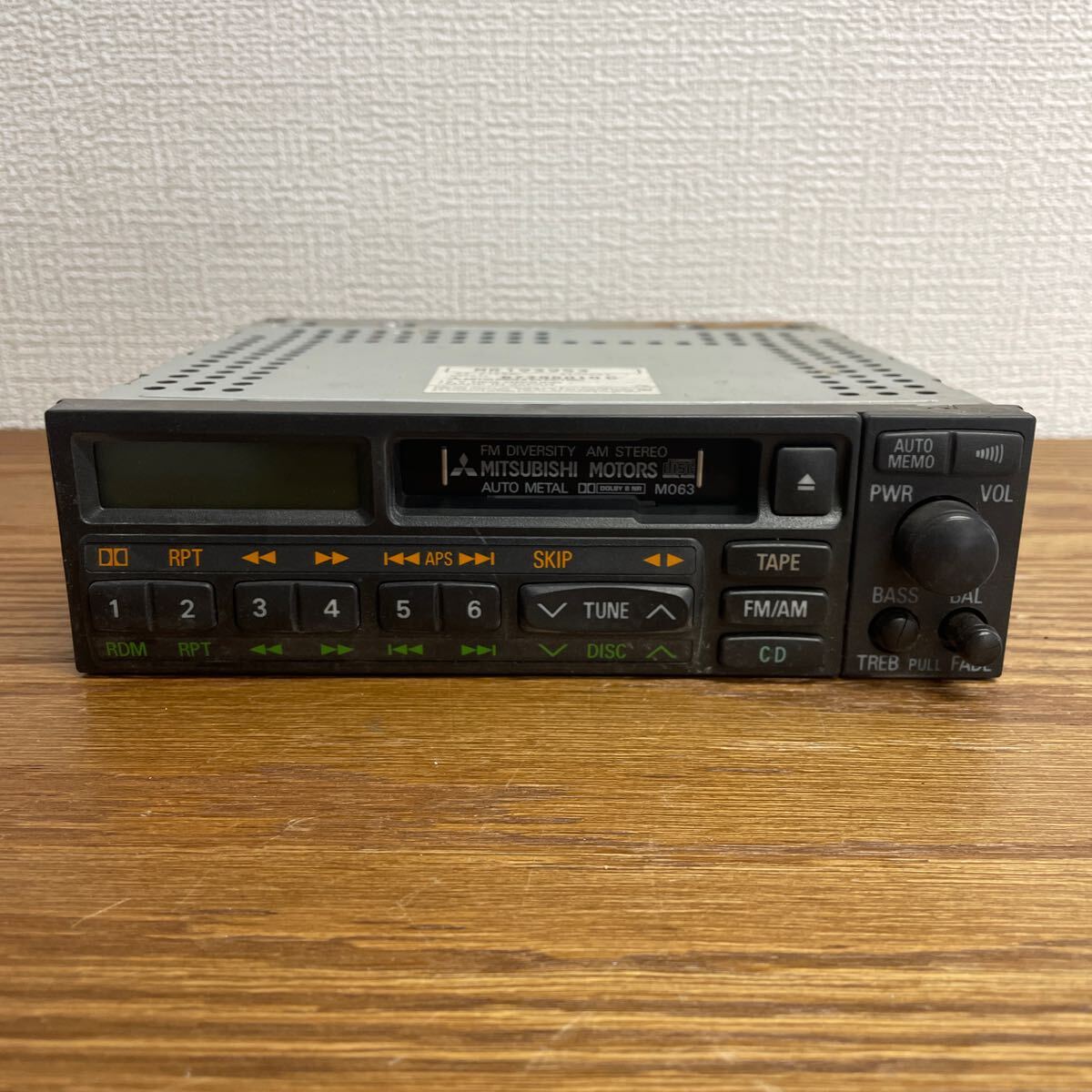 三菱 ランサーエボリューションⅣ Ⅴ Ⅵ 純正 オーディオ 三菱 ランサーエボリューションⅣ Ⅴ Ⅵ 純正 オーディオ