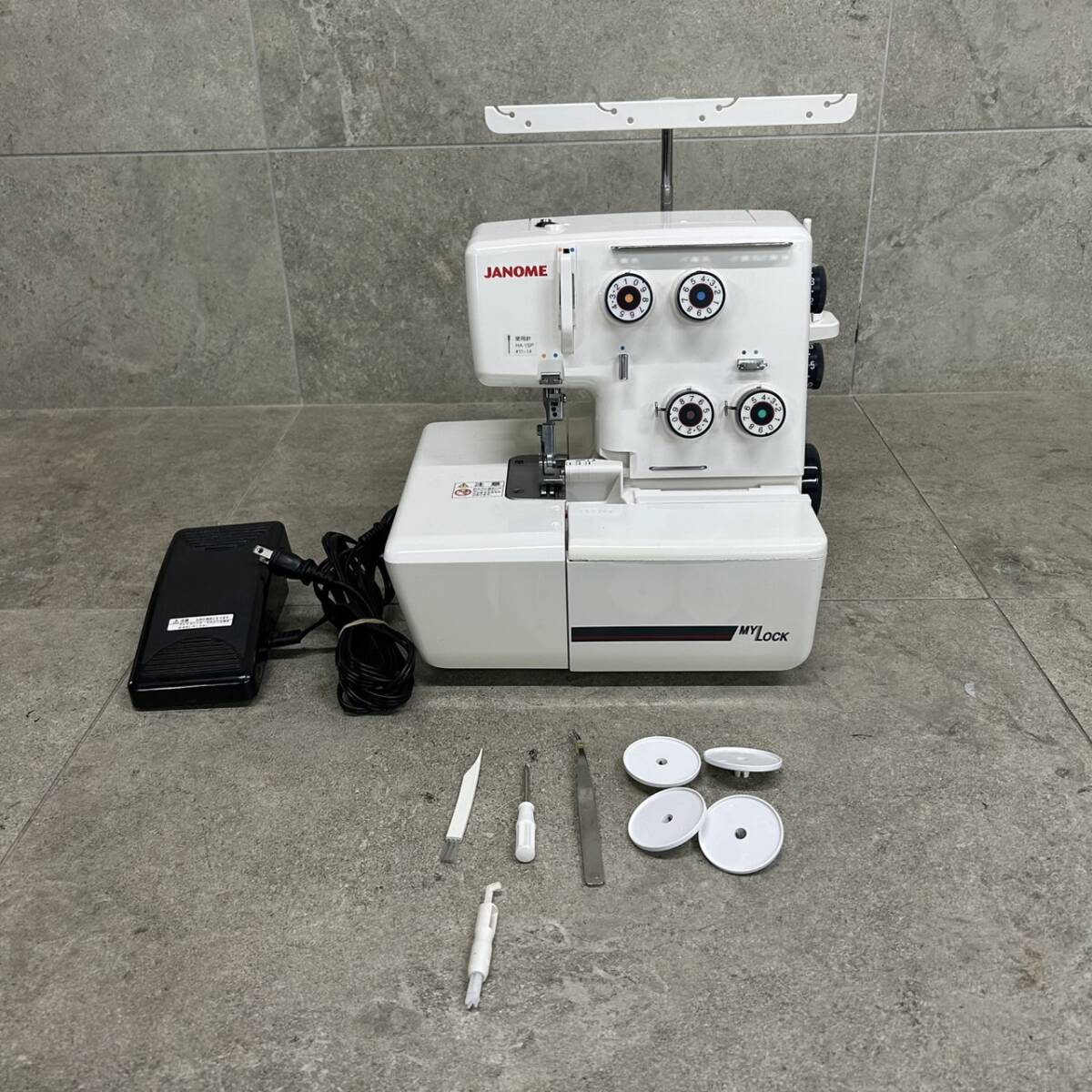 SUI ロックミシン JANOME ジャノメ MY LOCK 203S JANOMEジャノメ