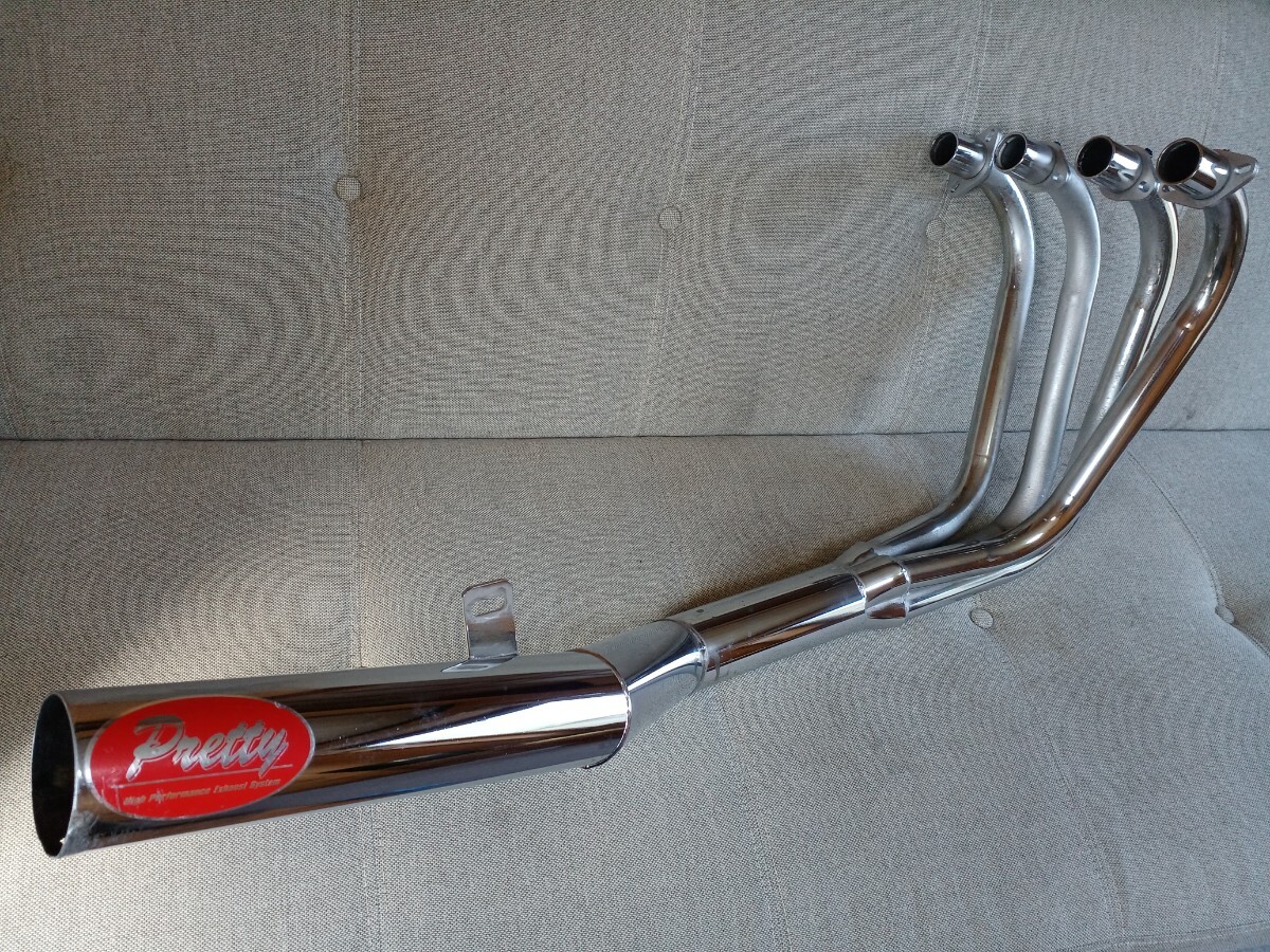 Z400FX フェニックスレーシング ショート管 無地 新品 KAWASAKI Z400GP