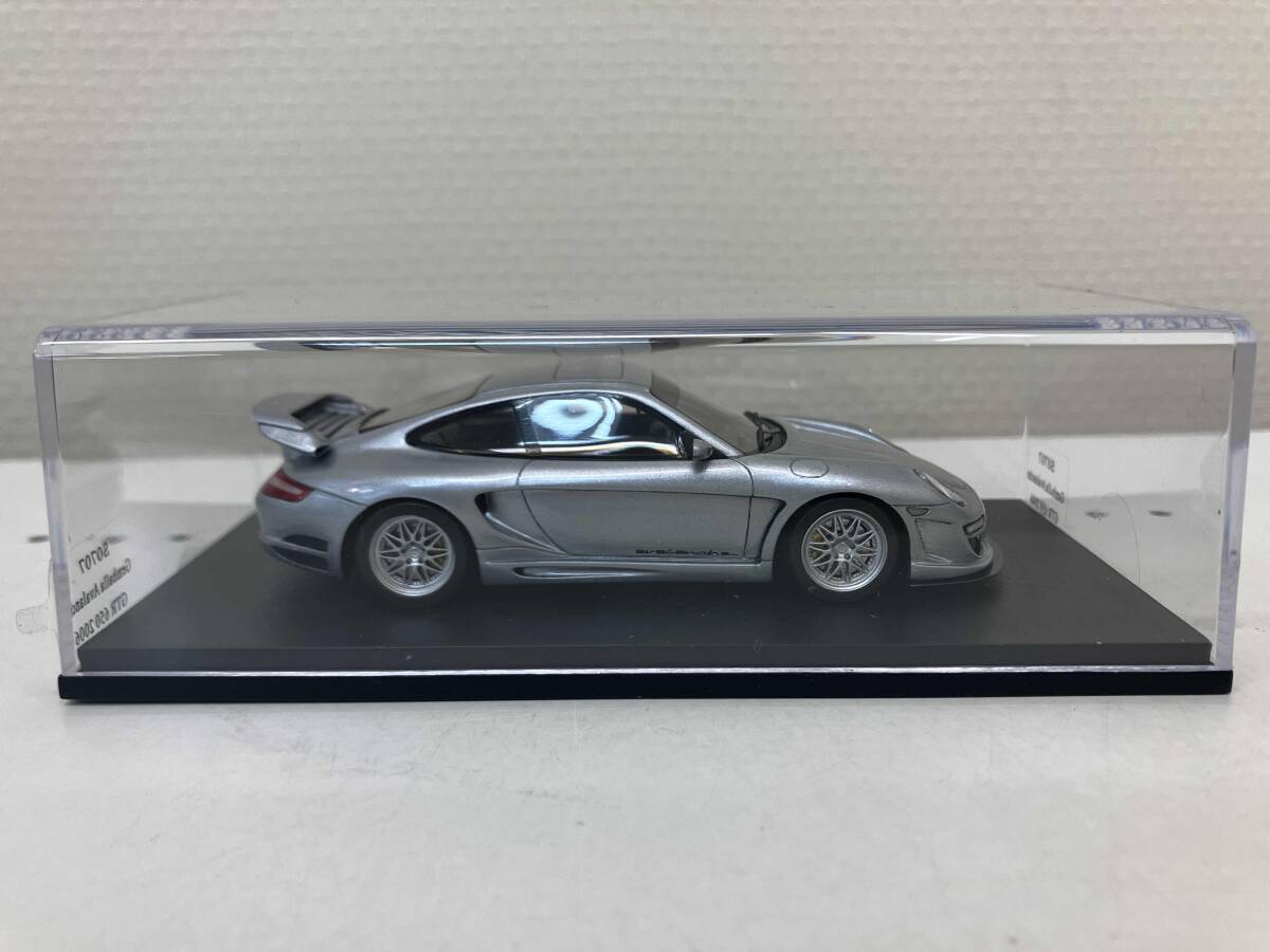 Porsche Gemballa Avalanche GTR 650 EVO-R Spark 1/43 Blanche – Neuve Sous Boîte