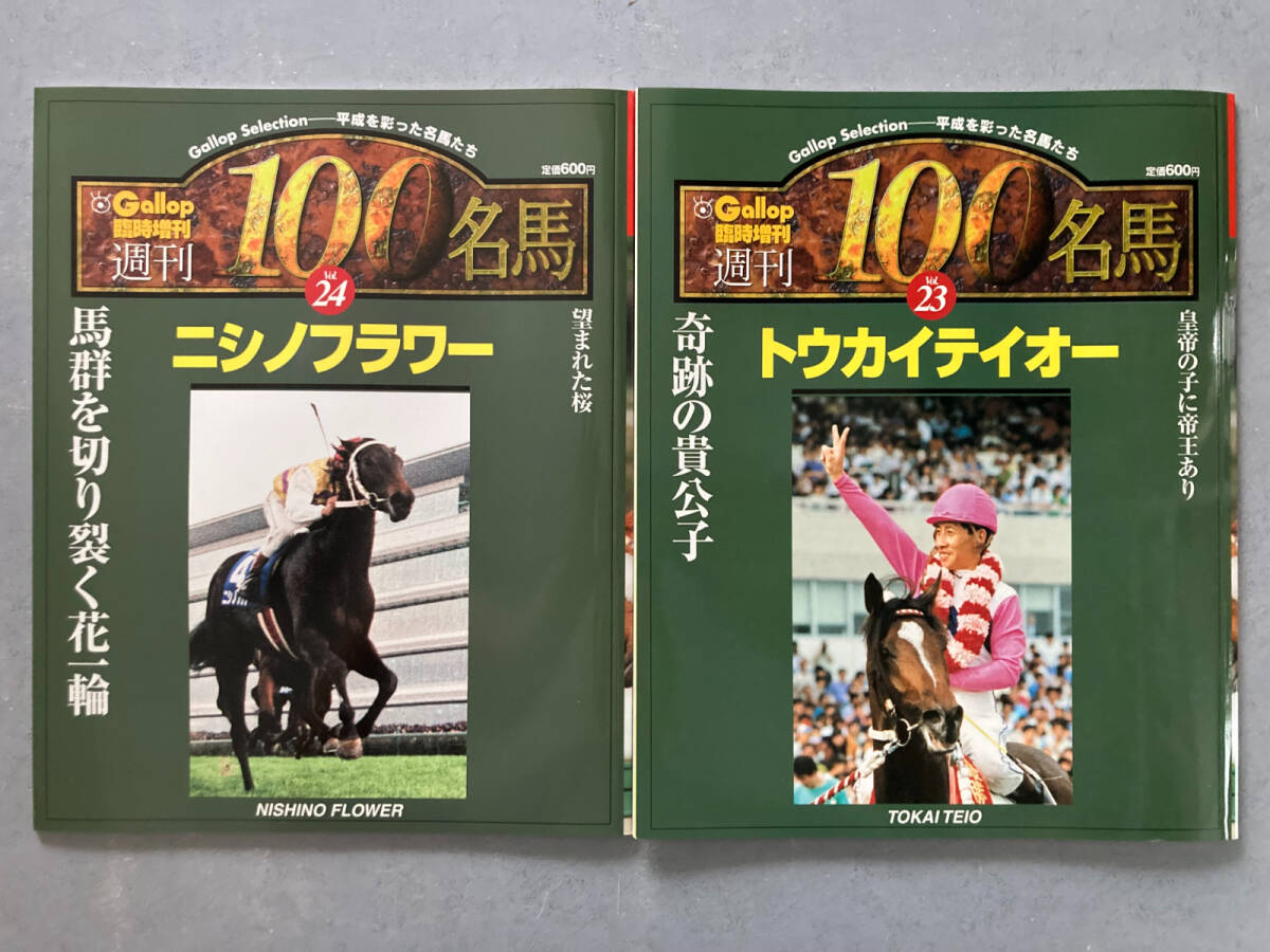 中古】 週刊100名馬 Vol.23 トウカイテイオー (Gallop臨時増刊) 2025年
