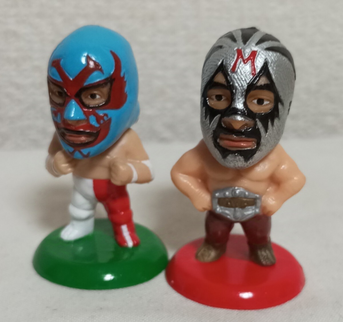 中古】未開封 ドスカラス マルサン ソフビ 希少カラー プロレス 覆面