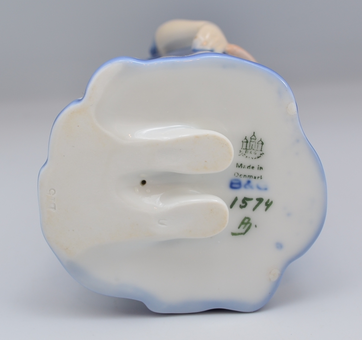 青いドレスの少女 #1574 No.2 B＆G（ロイヤルコペン） デンマーク