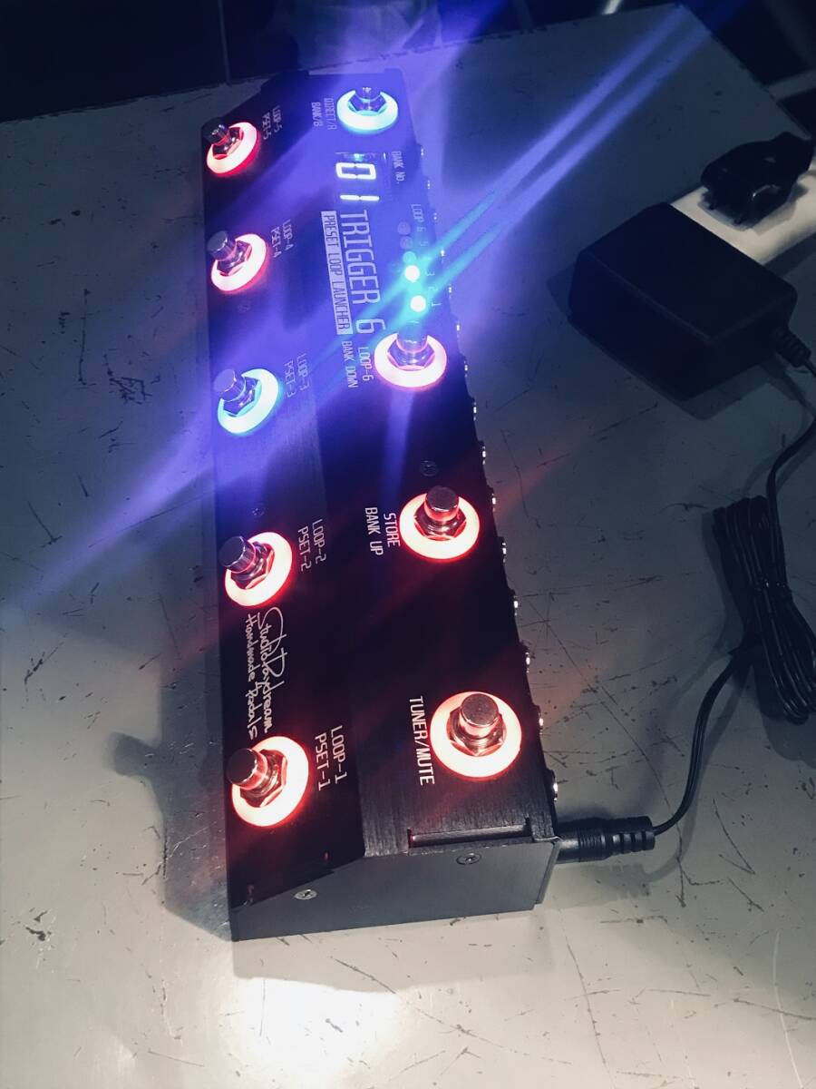 ギター Studio daydream TRIGGER 5 Studio Daydream□『TRIGGER5 Rev.2.0』□5ループ スイッチャー