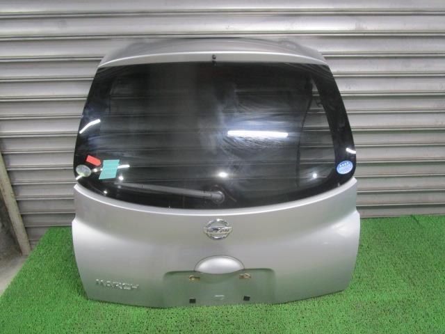 日産純正 純正OP K12 マーチ ヘッドライトカバー アイライン 左右