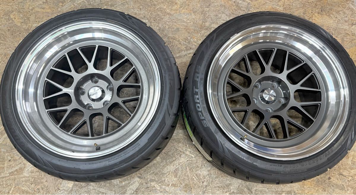 2本 STANCE MAGIC スタンスマジック 18インチ 9.5J +20 jzx100 s13 s14