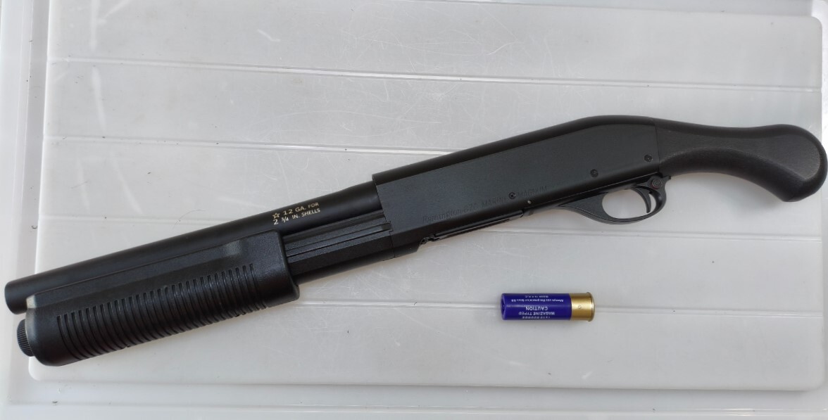 マルイ M870ショットガン用SAT 二酸化炭素Co2 タンク (赤)