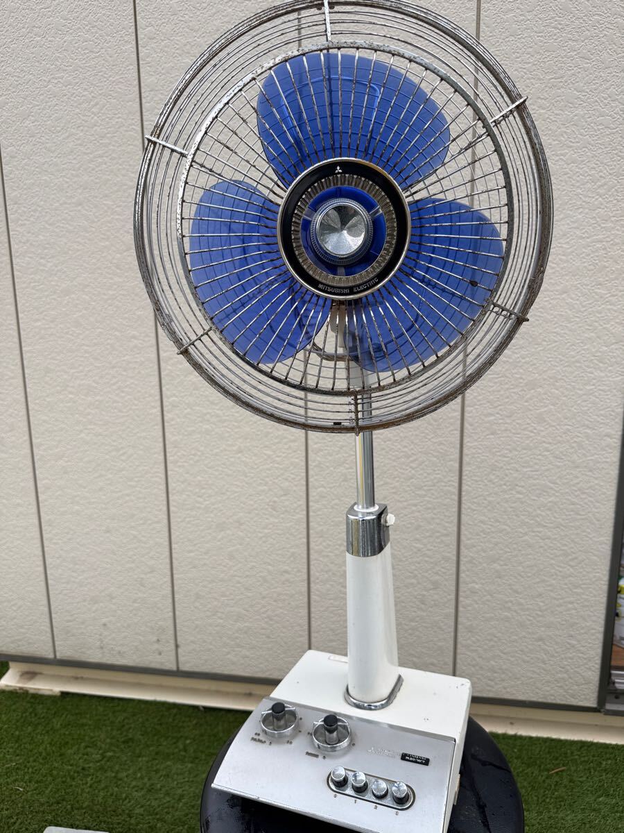 [レア] 昭和レトロ 扇風機 三菱電機 compac fan R30-WK2 レア] 昭和レトロ 扇風機 三菱電機 compac fan R30-WK2 - メルカリ