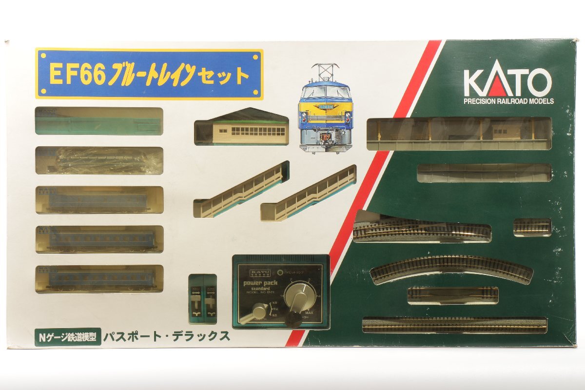 中古 KATO 10-018 パスポートデラックス ブルートレインセット