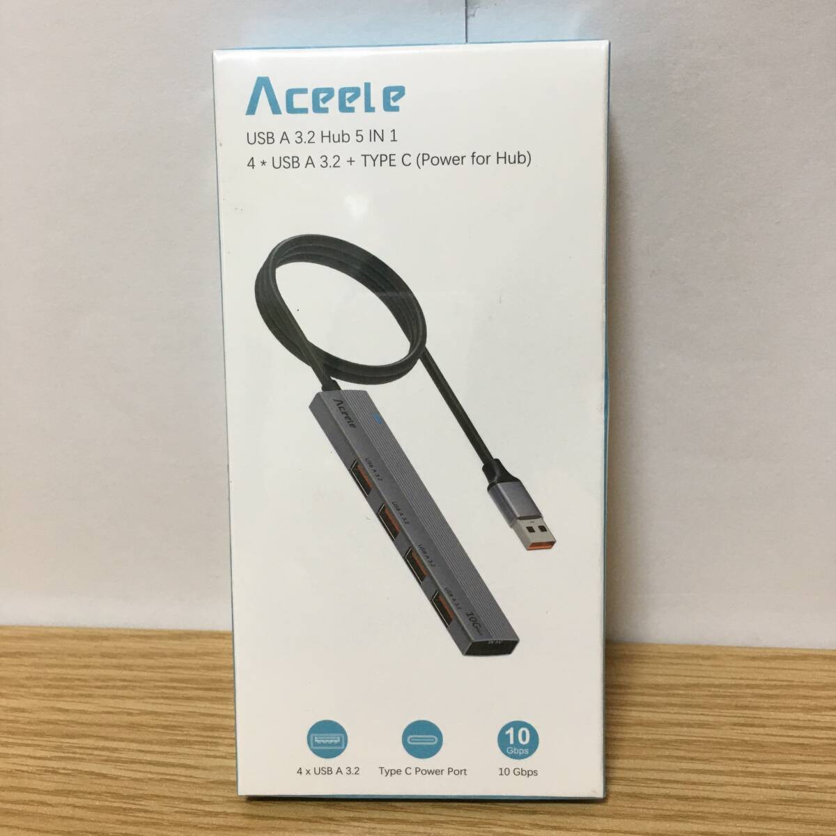 Aceele Hub Usb C De 10 Gbps, 4 Puertos Usb 3.2 Hub Otros | Envío gratis