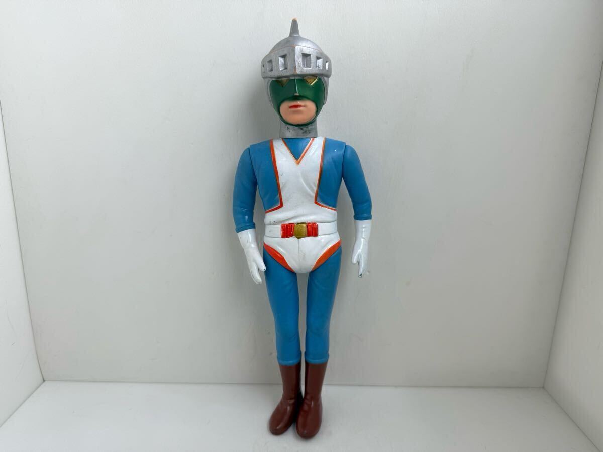 レア 大里玩具 シルバー仮面 指人形 ソフビ 当時物 昭和レトロ