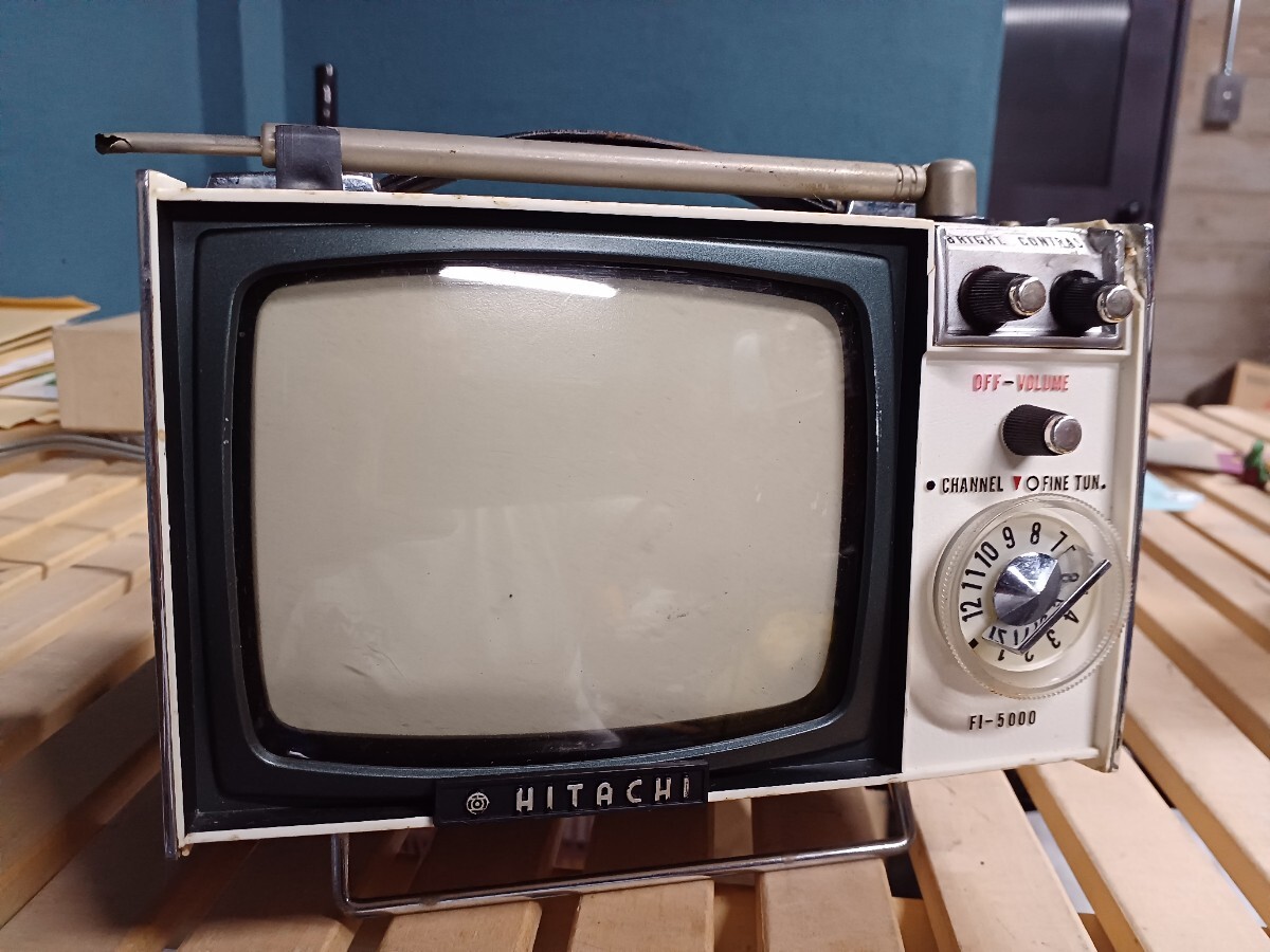 珍品‼️希少‼️ 99年製 日立 ブラウン管 スケルトンカラーテレビ C10-SK1 12-17【中古品】HITACHI 日立 ブラウン管 スケルトンカラー