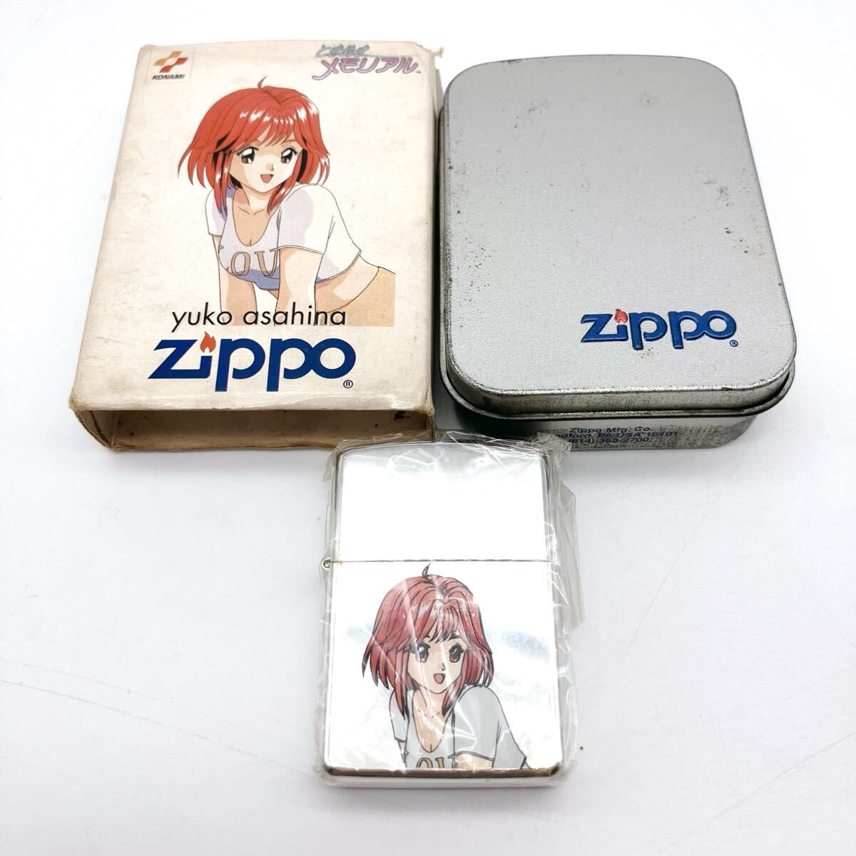 ZIPPO ときめきメモリアル2 伊集院メイモデル zippo ときめきメモリアル2 伊集院メイ 新品未使用品 ジッポー