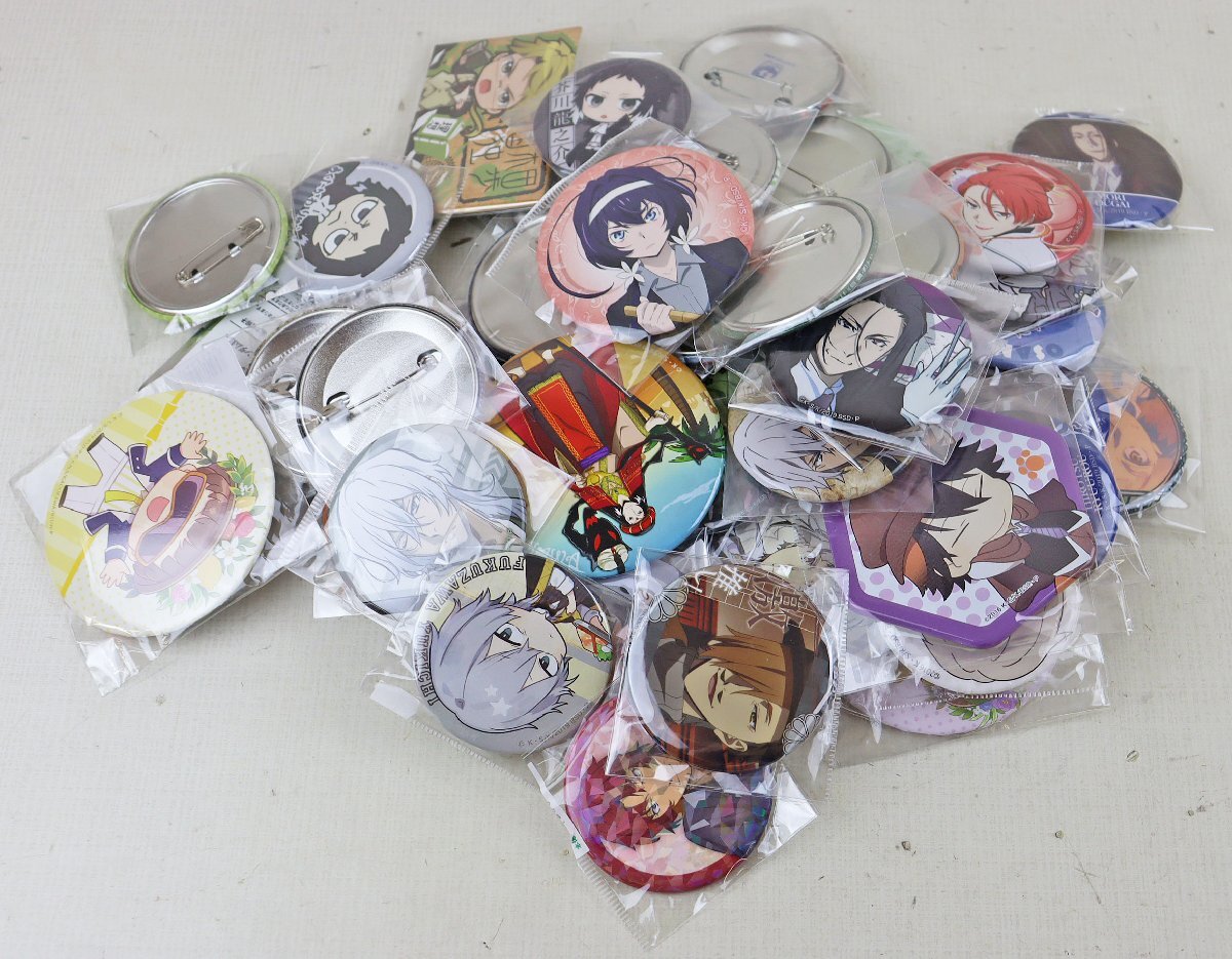 新品】文豪ストレイドッグス☆文スト☆森鴎外記念館 コラボ缶バッジ3種