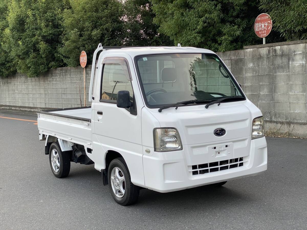 低走行　デフロック付き　KS4　スーパーチャージャー　EL付５速MT　 サンバー KS4 スーパーチャージャー AT 4WD 走行少19,000km スバル