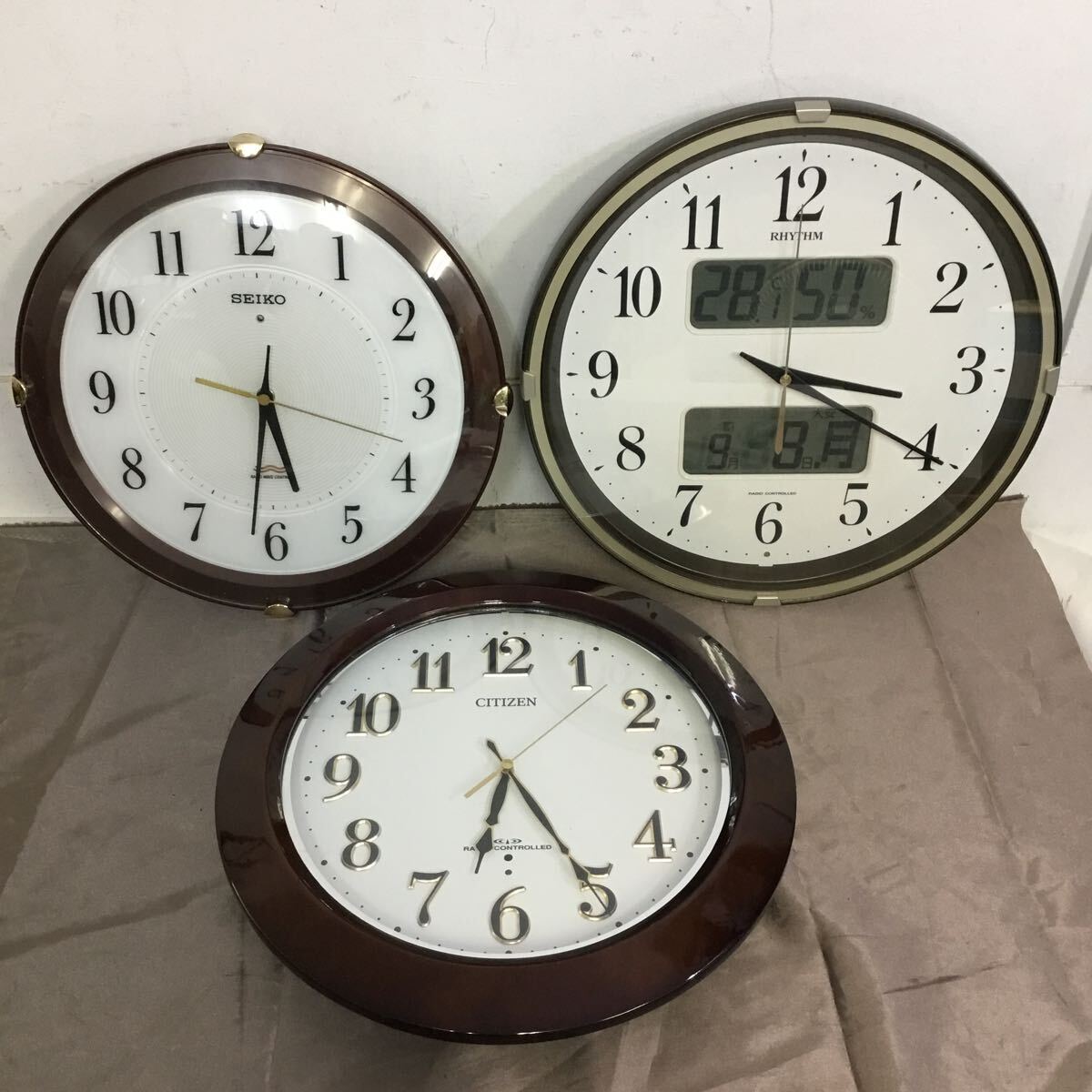 エミュエール 有田焼六右衛門☆クオーツ 正時メロディー置き時計